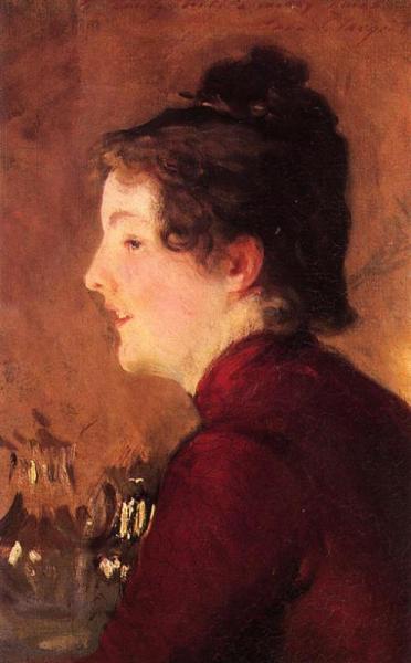 A Portrait Of Violet by John Singer Sargent