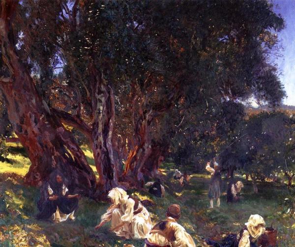 Albanian Olive Gatherers by John Singer Sargent