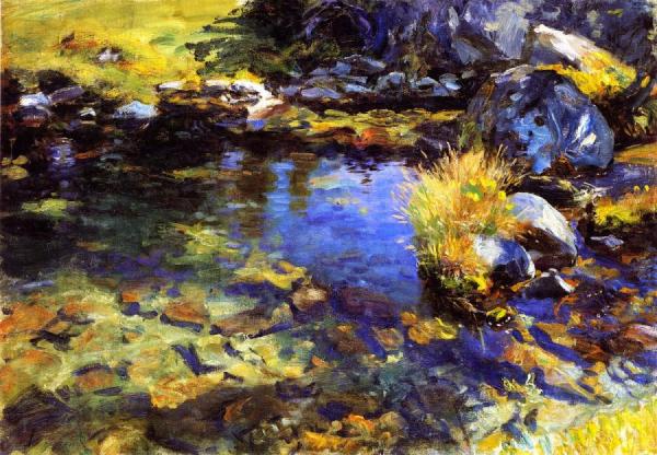 Alpine Pool by John Singer Sargent