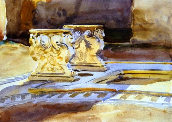 At Pompei by John Singer Sargent