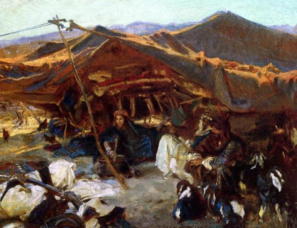Bedouin Encampment by John Singer Sargent