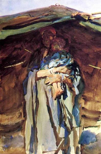 Bedouin Mother by John Singer Sargent
