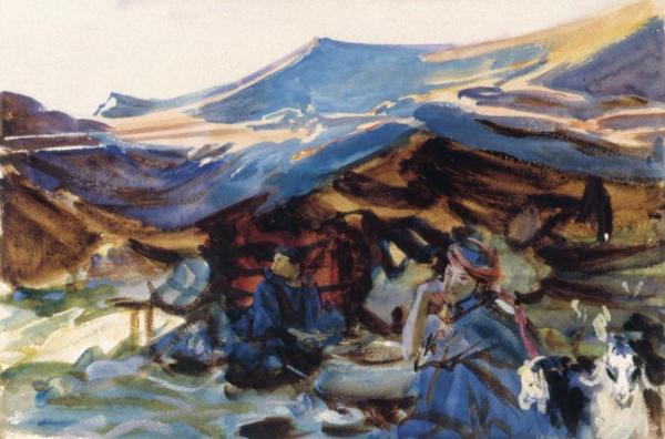 Bedouin Women by John Singer Sargent