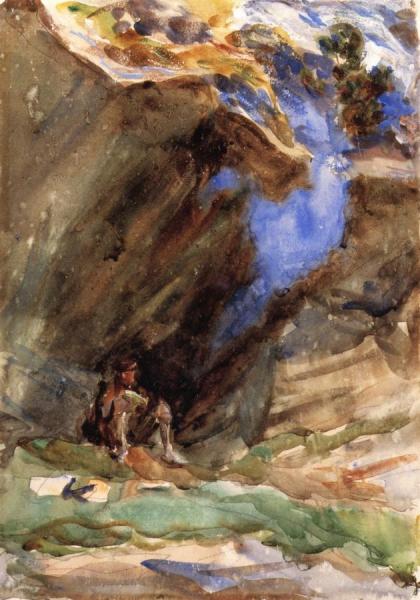 Bivouac by John Singer Sargent