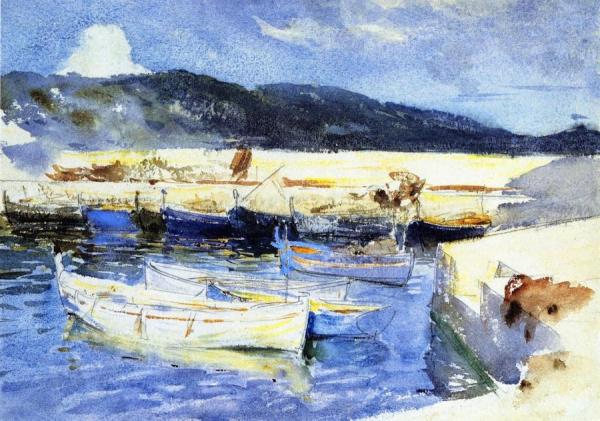 Boats Ii by John Singer Sargent