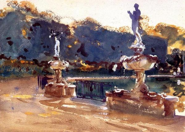 Boboli Gardens by John Singer Sargent