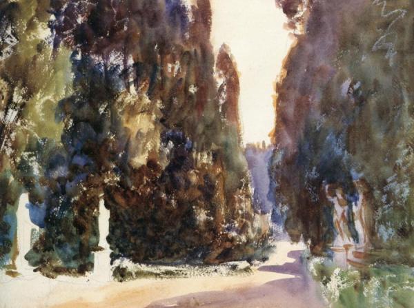 Boboli Gardens by John Singer Sargent