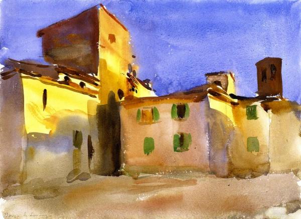 Borgo San Lorenzo (1) by John Singer Sargent