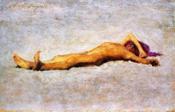 Boy On The Beach by John Singer Sargent