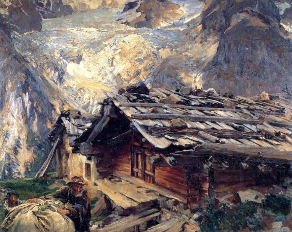 Brenva Glacier by John Singer Sargent