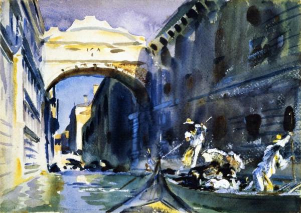 Bridge Of Sighs by John Singer Sargent