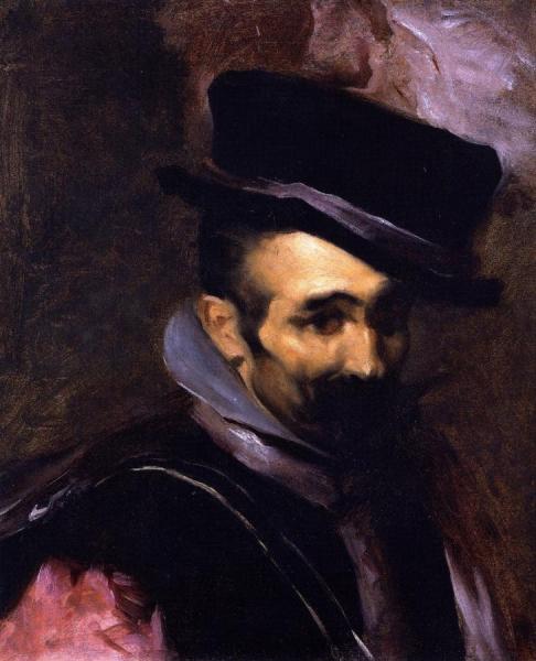 Buffoon Don Juan De Austria (after Velazquez) by John Singer Sargent