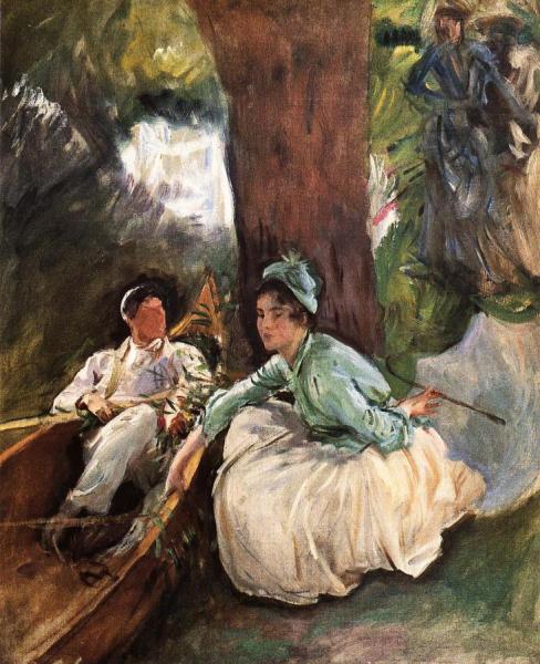 By The River by John Singer Sargent