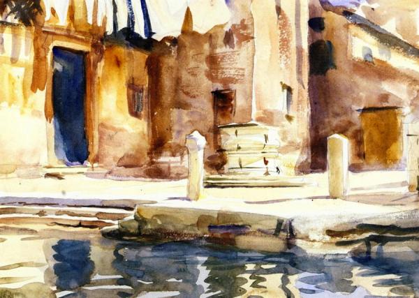 Campo San Boldo by John Singer Sargent