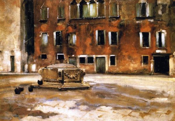 Campo Sant' Agnese, Venice by John Singer Sargent