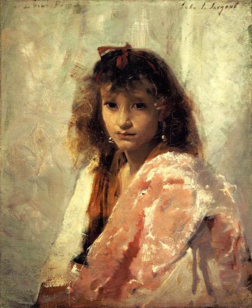 Carmela Bertagna by John Singer Sargent Oil Painting Reproductions