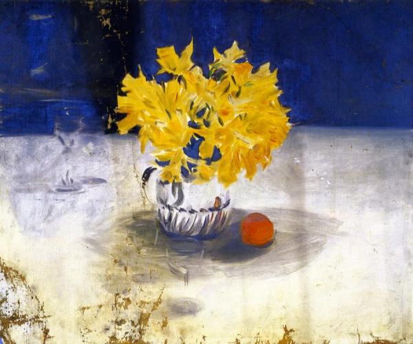 Daffodils In A Vase by John Singer Sargent