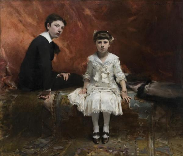 Edouard And Marie-louise Pailleron by John Singer Sargent