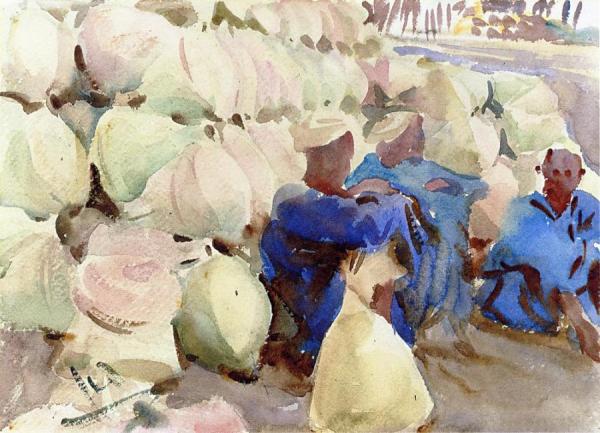 Egyptian Water Jars by John Singer Sargent