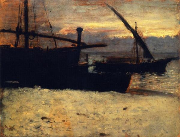 Fishing Boats by John Singer Sargent