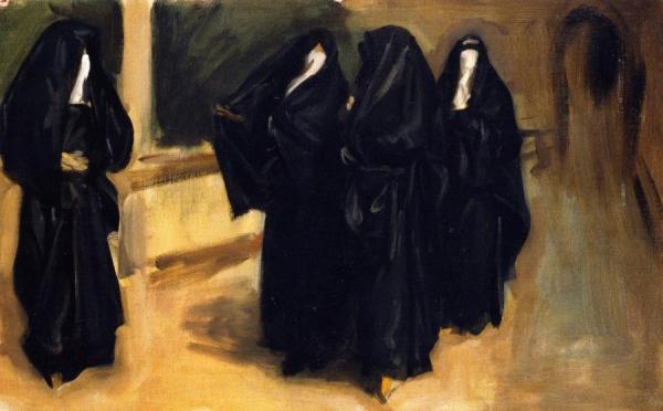 Four Arab Women by John Singer Sargent Oil Painting Reproductions