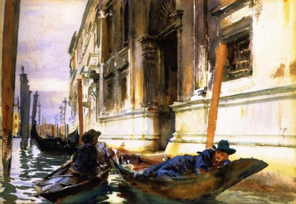 Gondolier's Siesta by John Singer Sargent