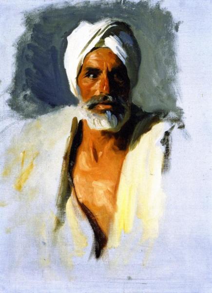 Head Of An Arab by John Singer Sargent