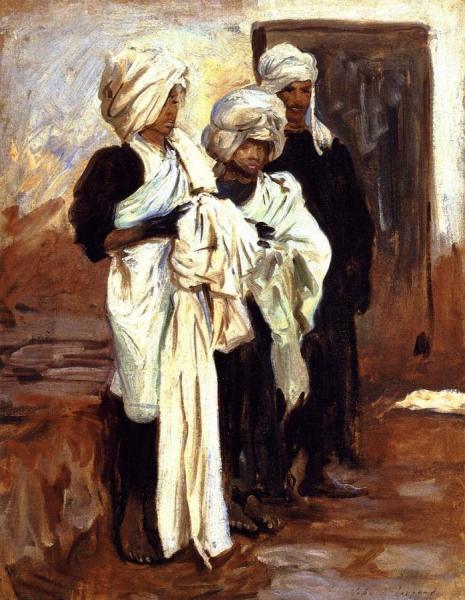 Interior Of A Bath House by John Singer Sargent Oil Painting Reproductions