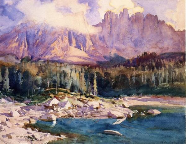 Karer See by John Singer Sargent