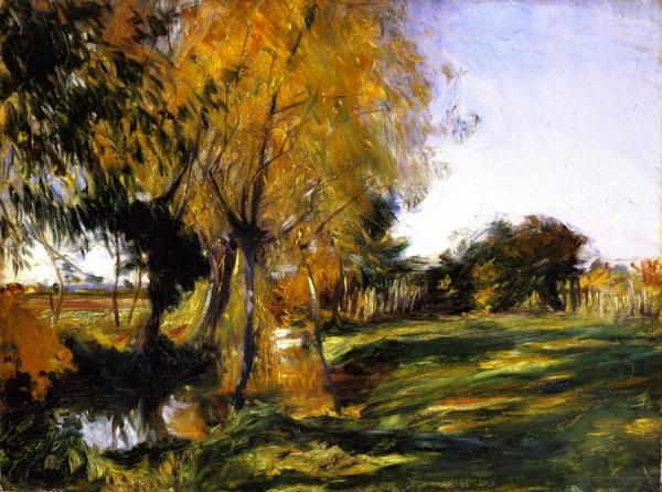Landscape At Broadway by John Singer Sargent