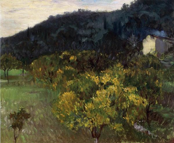John Singer Sargent Landscape Near Grasse