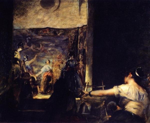 Las Hilanderas (after Velazquez) by John Singer Sargent