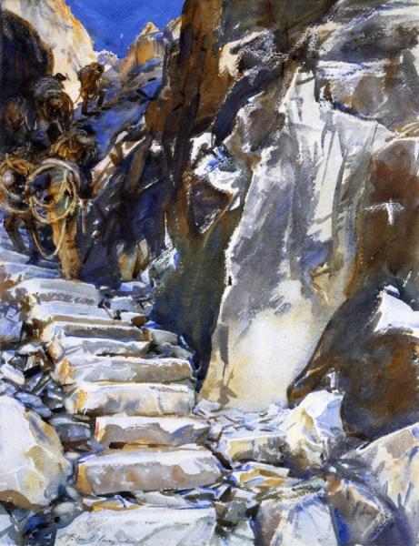 Lizzatori I by John Singer Sargent