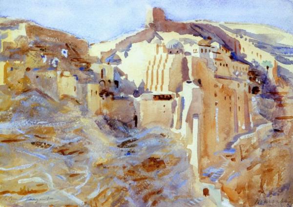Mar Saba by John Singer Sargent