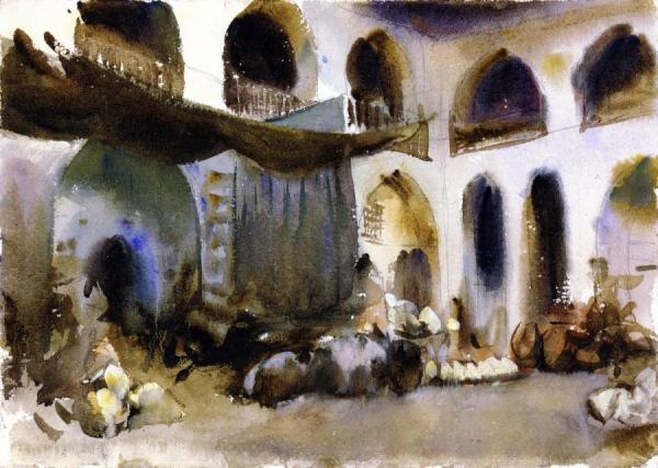 Marketplace by John Singer Sargent