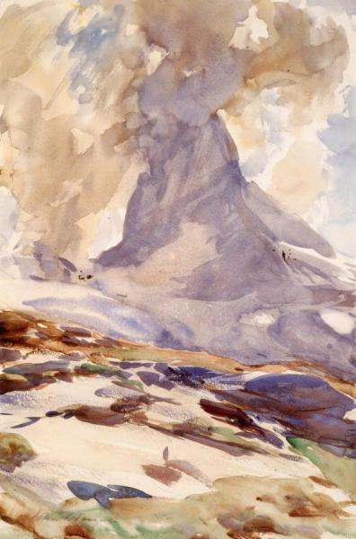 Matterhorn by John Singer Sargent