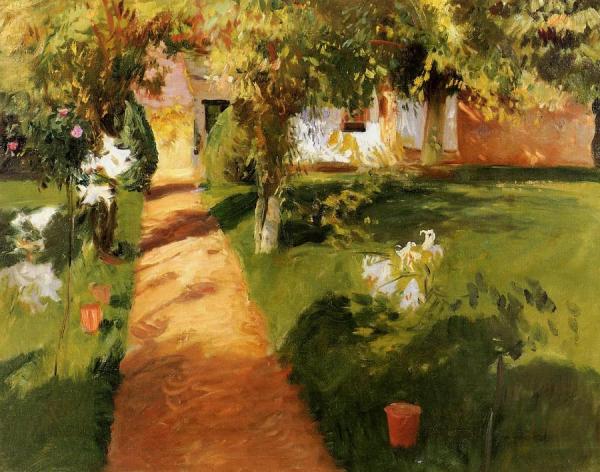Millet's Garden by John Singer Sargent