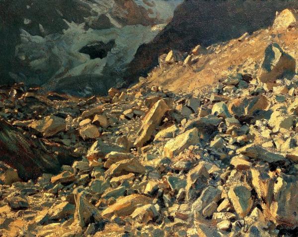 Moraine by John Singer Sargent