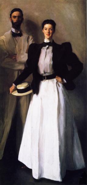 Mr. And Mrs. I. N. Phelps Stokes by John Singer Sargent