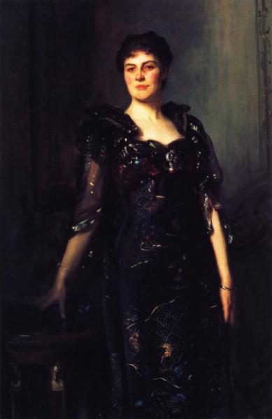 Mrs. Charles Anstruther-thomson (agnes Dorothy Guthrie0 by John Singer Sargent