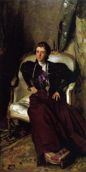 Mrs. Charles Thursby (alice Brisbane) by John Singer Sargent
