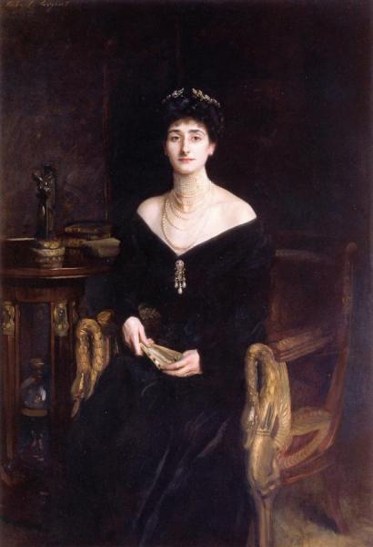 Mrs. Ernest G. Raphael (florence Cecilia Sassoon) by John Singer Sargent