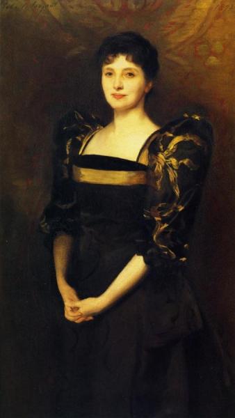 Mrs. George Lewis (elizabeth Eberstadt) by John Singer Sargent