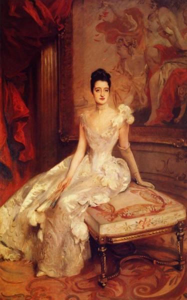 Mrs. Hamilton Mckown Twombly (florence Adele Vanderbilt) by John Singer Sargent