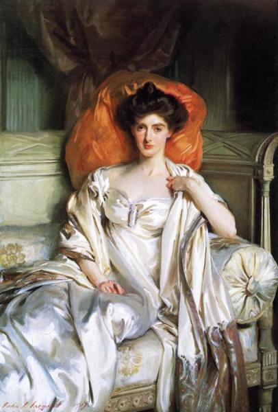 Mrs. Huth Jackson (clara Annabel Caroline Grant Duff) by John Singer Sargent Oil Painting Reproductions