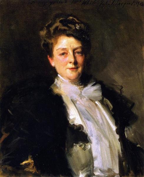 John Singer Sargent Mrs. J. William White