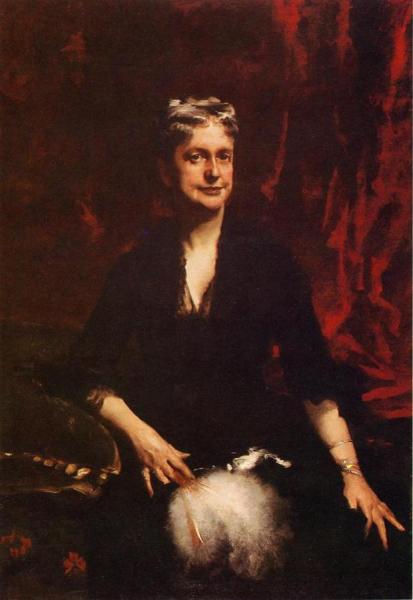 Mrs. John Joseph Townsend (catherine Rebecca Bronson) by John Singer Sargent