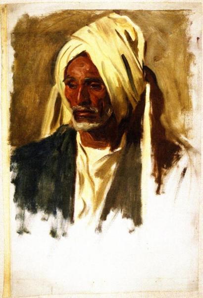 Old Man With A White Beard by John Singer Sargent