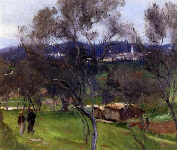 Olive Trees, Corfu by John Singer Sargent