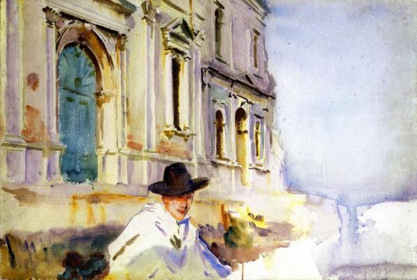 On The Zattere by John Singer Sargent